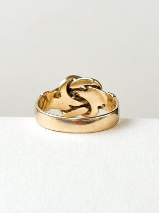 Knot Ring | 9ct Gold | Size S | 5.08g
