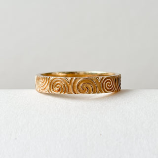 Spiral Ring | 14ct Gold | Size O | 3.7g