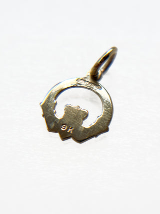 Small Claddagh Pendant | 9ct Gold | 18-Inch Fine Diamond Anchor Chain | 0.56g