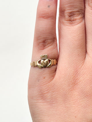 Claddagh Ring | 9ct Gold | Size L | 1.17g