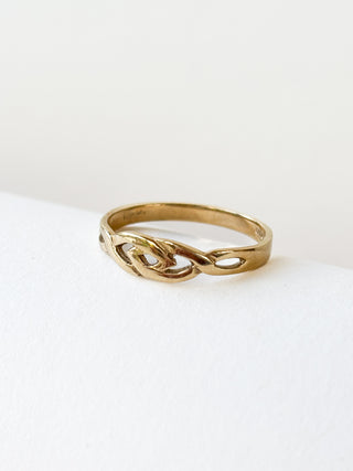 Celtic Knot Band | 9ct Gold | Size O | 1.42g