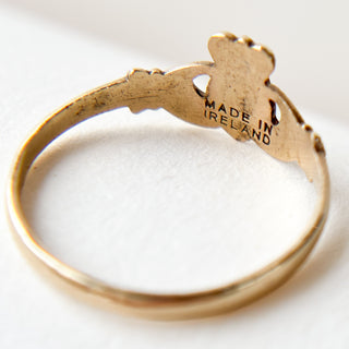 Claddagh Small | 9ct Gold | 0.72g | Size G½