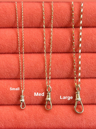 Med Charm Necklace | 9ct | 18inch med | 2.92g total