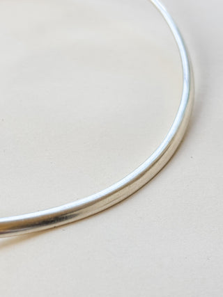 Silver Torc Bangle | 925 Silver | 31.64g