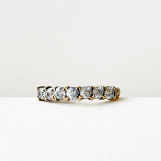 CZ Eternity Band | 9ct Gold | 2.06g | Size P