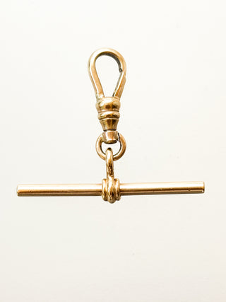 T-Bar with Swivel | Cable Link Chain | 9ct Gold | 4.05g
