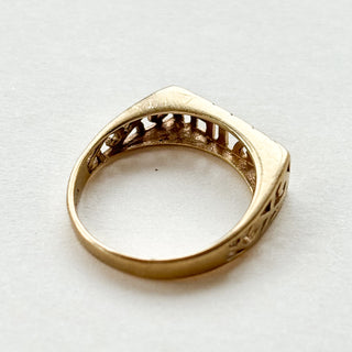 Sister Ring | 9ct Gold | Size J | 1.48g