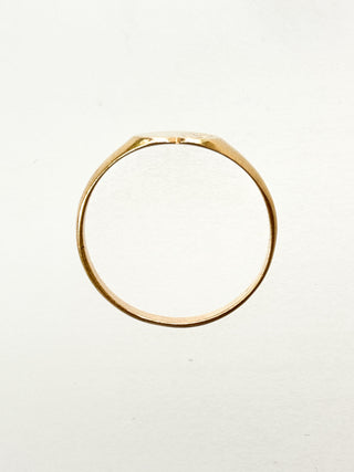 Heart-Shaped Ring | 9ct Gold | Size R | 1.98g