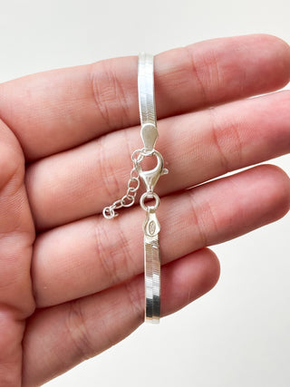 Snake Chain Bracelet | 925 Silver | 8-Inch | 3.33g