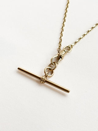 T-Bar | Heavy Chain Albert Clasp Medium | 9ct | 1.5inch | 2.91g