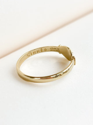 Our Fede Ring (Recycled 9ct Gold) size H - U