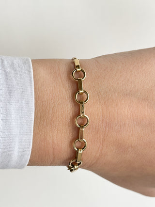Slider Bracelet | 18ct Gold | 10in Adjustable | 6.06g