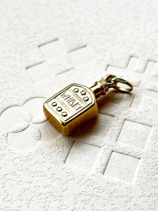 Whiskey Pendant | 14ct Gold | 20mm × 8mm | 1.41g