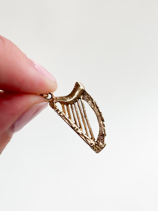 Harp Charm | 9ct Gold | 2.62g