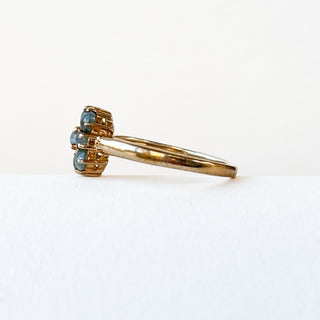 Synthetic Cat’s Eye Alexandrite | 9ct Gold | Size N | 2.57g