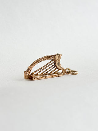 Harp Charm | 9ct Gold | 2.62g