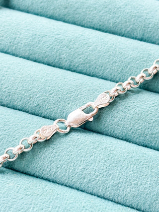 Silver Cable Link Chain | 925 Silver | 24.00g | 20inches