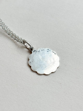 Taurus Zodiac Pendant | Silver | 18-Inch Fine Cable Link Chain | 1.47g