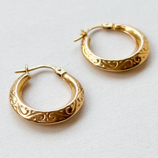 Celtic hoops | 9ct | 1.3g