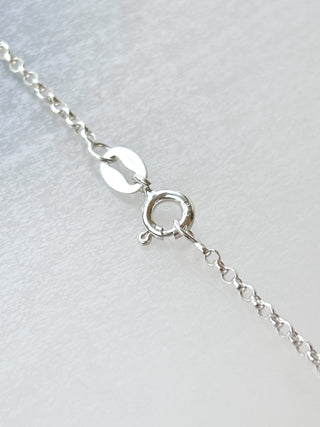 Silver Heart Padlock Pendant | 925 Silver | 18-Inch Cable Link Chain | 1.51g