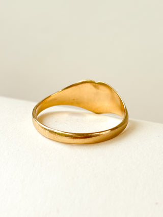 Heart-Shaped Ring | 9ct Gold | Size R | 1.98g
