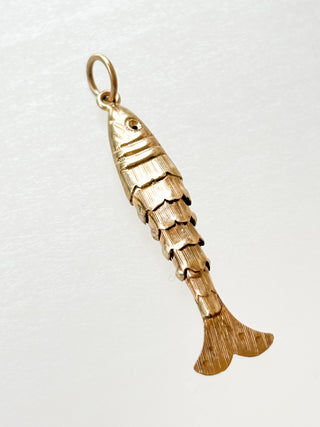 Fish Charm | Diamond Chain | 9ct Gold | 18–20-Inch | 4cm | 1.49g