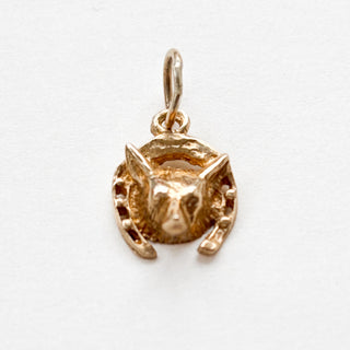 Fox Head | 9ct Gold | 1.66g | 18-Inch Fine Cable Link Chain