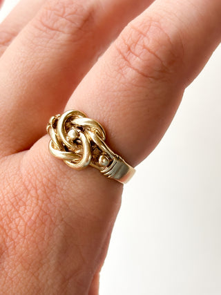 Knot Ring | 9ct Gold | Size S | 5.08g