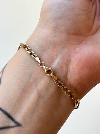 Sturips Bracelet | 9ct Gold | 7.5-Inch | 3.28g