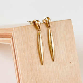 Teardrop Earrings | 9ct Gold | 1.8g