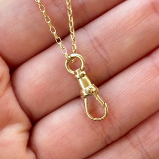 Albert Swivel Clasp (Medium) | 9ct Gold | 19mm | 1.18g