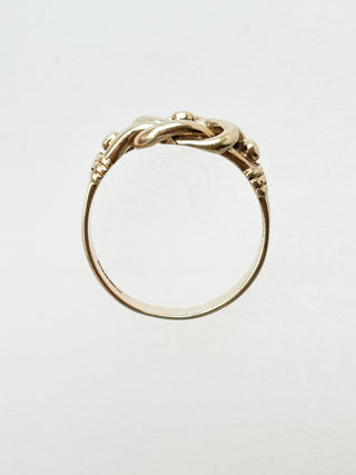 Knot Ring | 9ct Gold | Size S | 5.08g