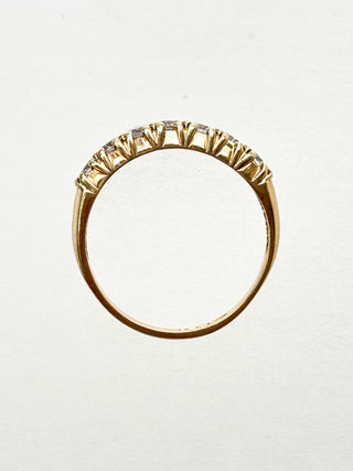 CZ Eternity Ring | 9ct Gold | Size N | 2.20g
