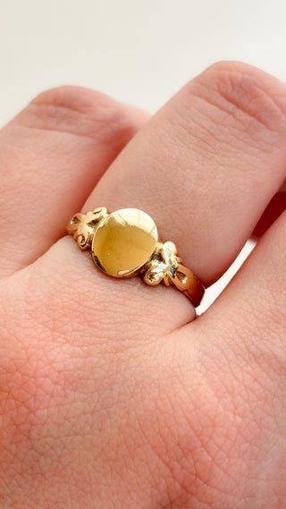 Oval Ring | 9ct Gold | Size P | 2.70g