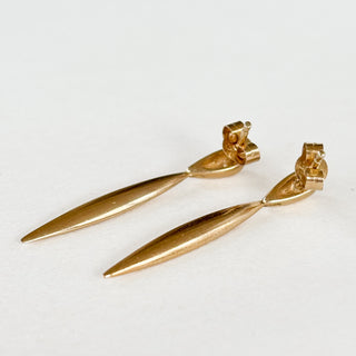 Teardrop Earrings | 9ct Gold | 1.8g
