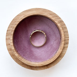 Three Starburst Rubies Band | 9ct Gold | Size Q | 3.09g