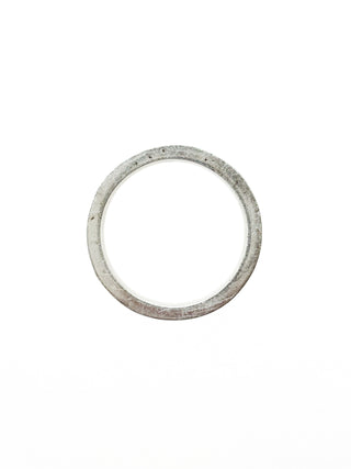 Gaeilge Two Hearts Together Ring | 925 Silver | Size K | 4.66g