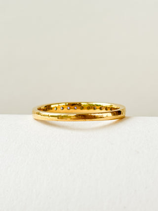Diamond Band Ring 0.15ct | 18ct Gold | Size N | 2.12g