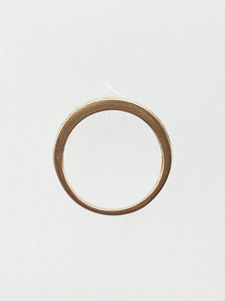 Double Channel Set Diamond Band | 9ct Gold | Size L | 2.88g