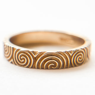 Spiral Ring | 14ct Gold | Size O | 3.7g
