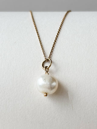 Cultured Pearl Pendant | 9ct Gold | 1.14g
