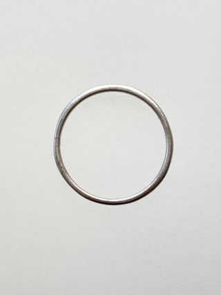 Silver Band Ring | 925 Silver | Size P | 1.57g