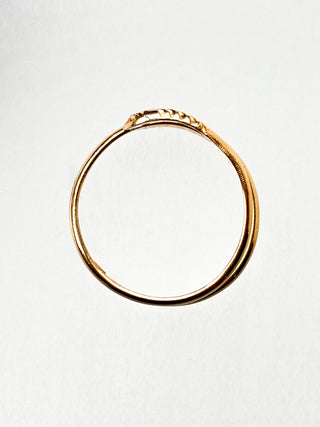 Garnet Snake Wrap Ring | 18ct Gold | Size L | 1.83g