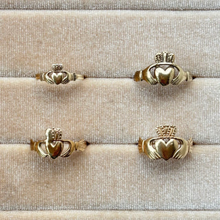 Claddagh Small | 9ct Gold | 0.72g | Size G½