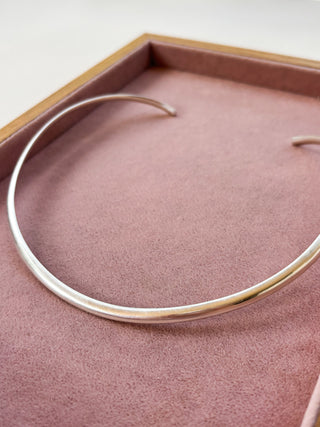 Silver Torc Bangle | 925 Silver | 31.64g