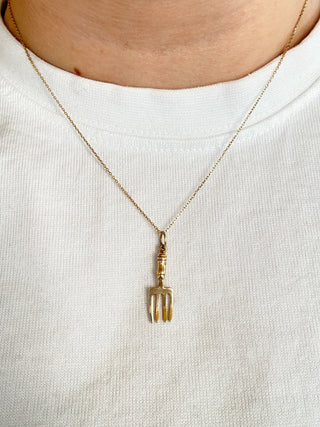 Garden Fork Charm | 9ct Gold | 1.11g