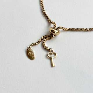 Slider Bracelet | 18ct Gold | 10in Adjustable | 6.06g