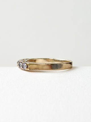 Tanzanite Eternity Ring | 9ct Gold | Size P½ | 2.53g plus resize