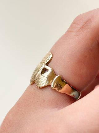 Claddagh Ring | 9ct Gold | Size Q | 4.61g