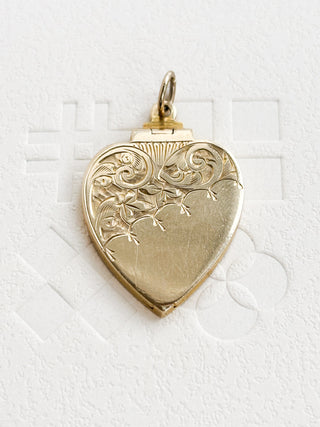 Sweetheart Locket | 9ct Gold | 5.98g + 18inch medium cable link chain